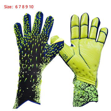 Professional Football Soccer Goalkeeper Gloves for Adults And Teenagers Thickened Protection Handwear for Goalie