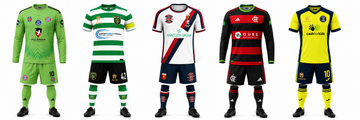 Custom Teamwear 10 Kits Bulk Order
