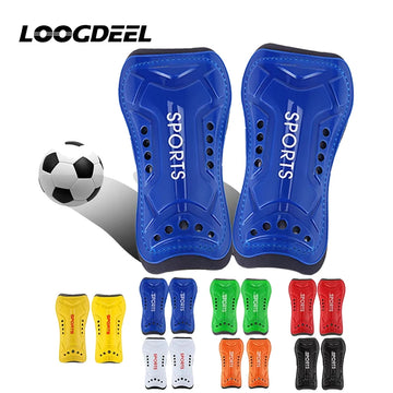 Loogdeel Soccer Shin Guards,Shin Pads for Boys Girls Teenagers Lightweight Football Calf Protective Gear Cushion Reduce Shocks