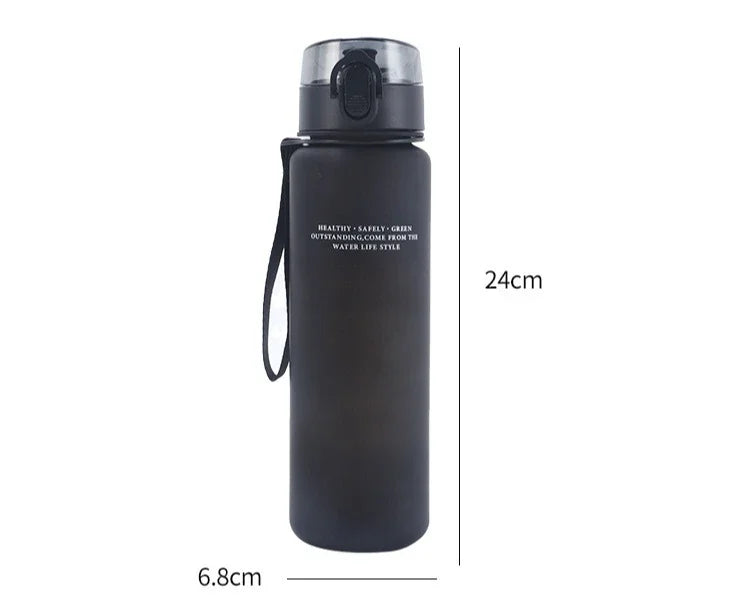 Football Cristiano Ronaldo Water Cup Portable 650ml Large Capacity Sports Plastic Drinking Bottle with Handle for Children Adult