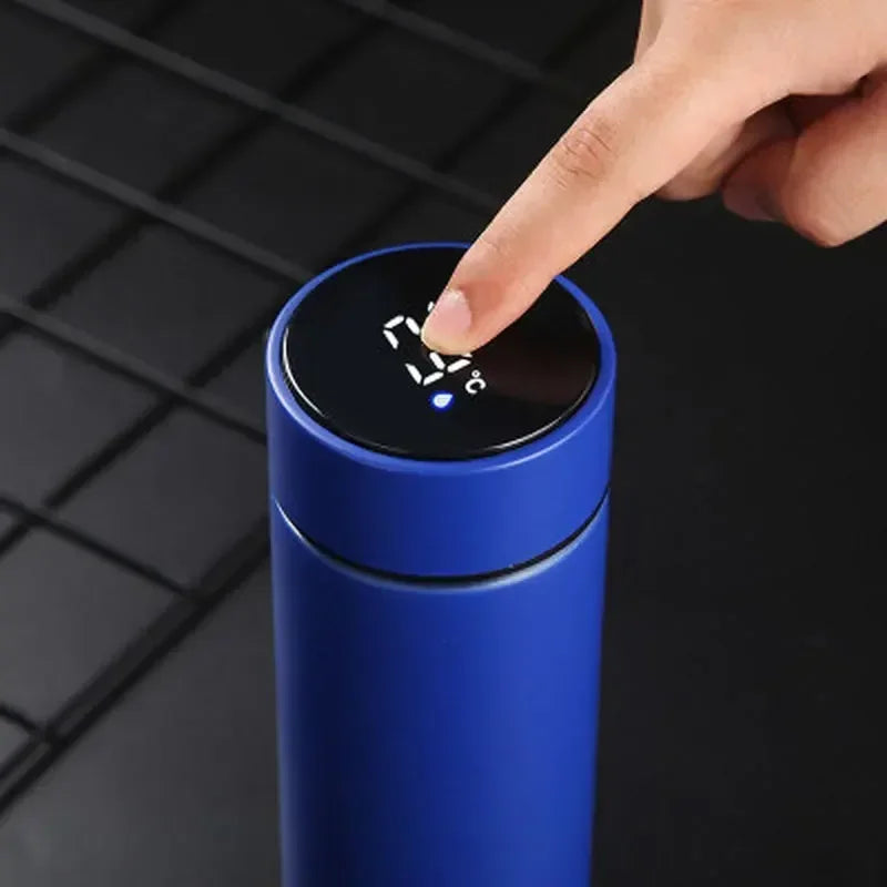 500ml Smart Vacuum Flasks Stainless Steel Smart Thermos Cup Display Temperature Bottle