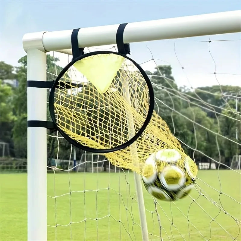 Soccer Goal Target Net Training Equipment with PVC Straps, Adjustable Buckle